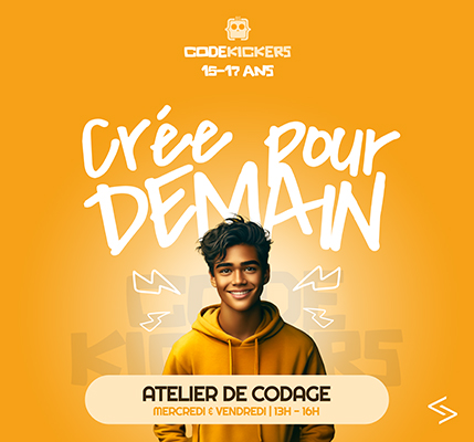 CODEKICKERS : 15-17 ans