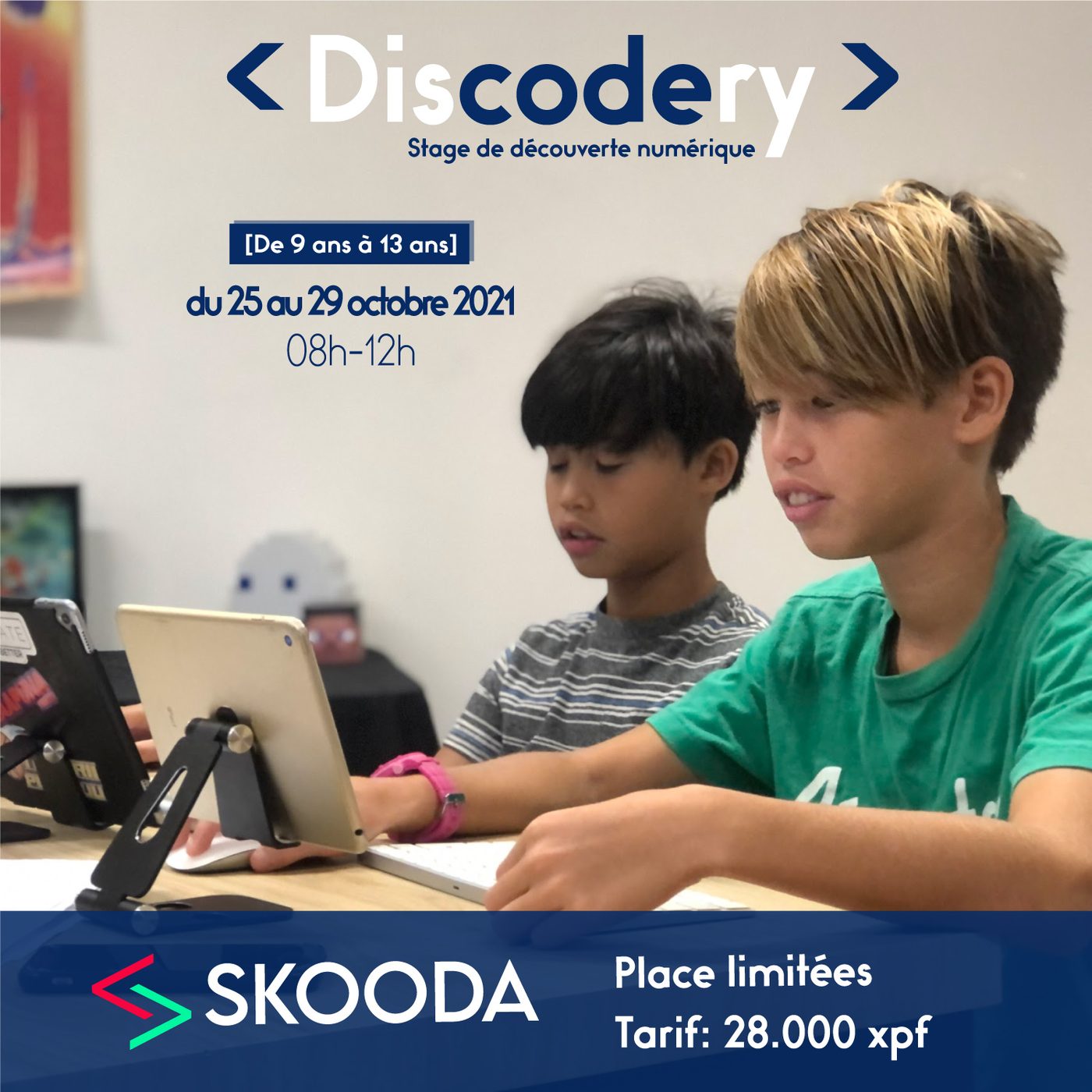 Des Skooders travaillent ensemble